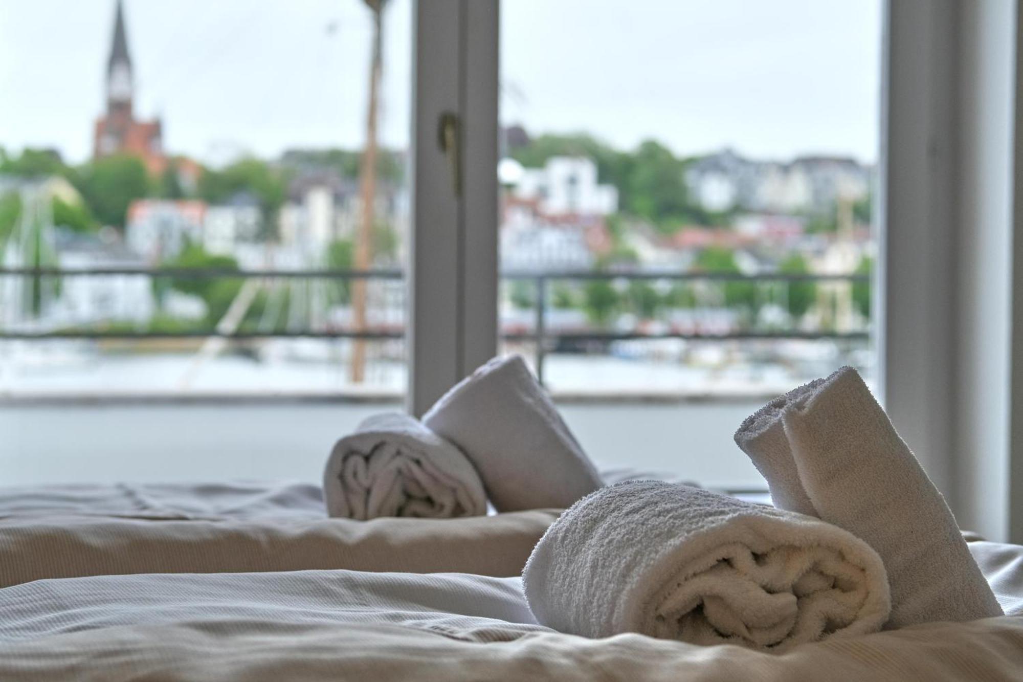 Schiffbruecke Apartment Flensburg Bagian luar foto