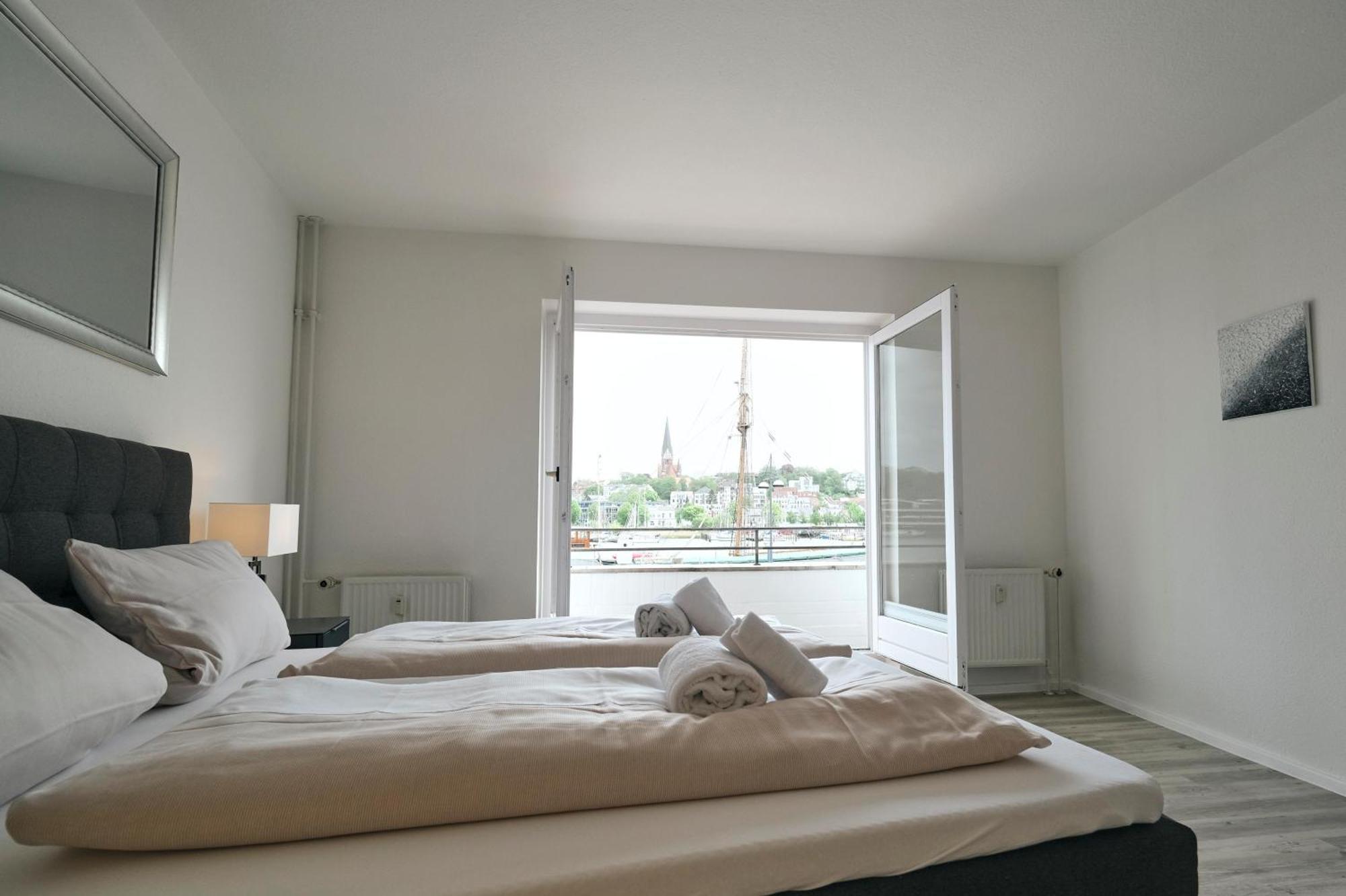 Schiffbruecke Apartment Flensburg Bagian luar foto