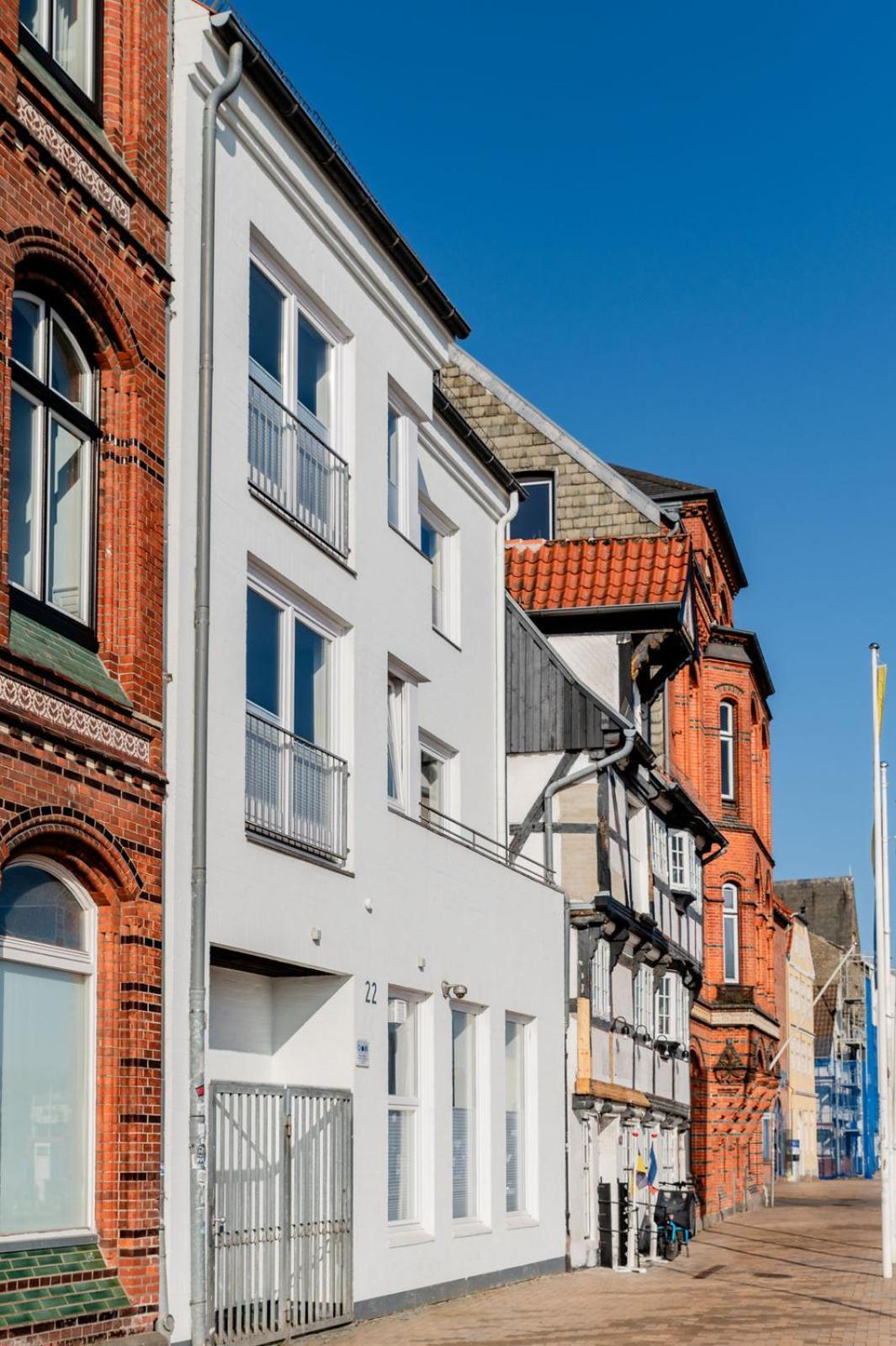 Schiffbruecke Apartment Flensburg Bagian luar foto